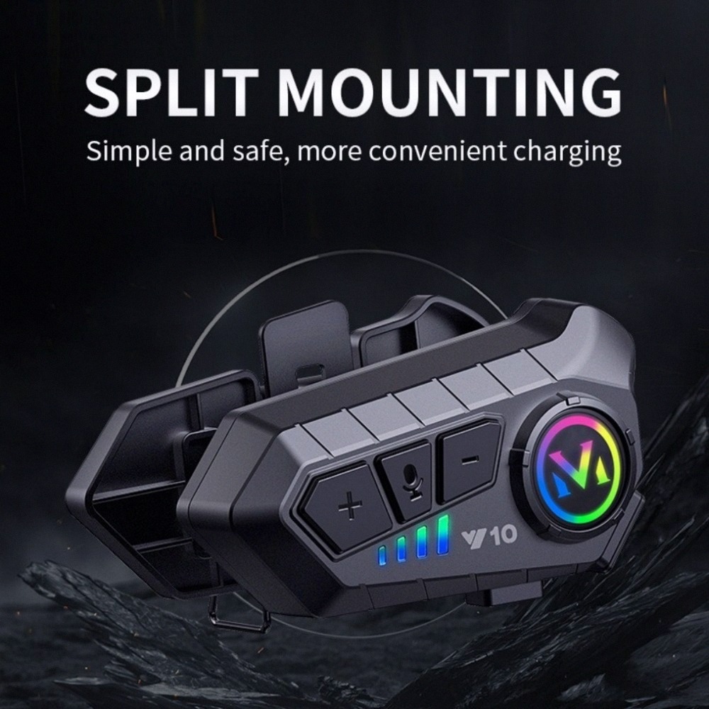 New Y10 Helmet Bluetooth Heads - Full Face Motorcycle Helmet With Bluetooth 评论和价格