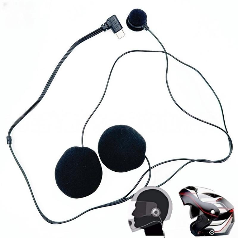 1Pc Type-C Plug HD Noise Reduc - Full Face Motorcycle Helmet With Bluetooth 评论和价格