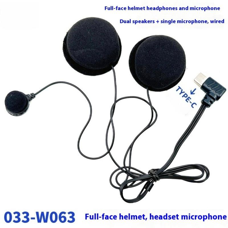 1Pc Type-C Plug HD Noise Reduc - Full Face Motorcycle Helmet With Bluetooth 评论和价格