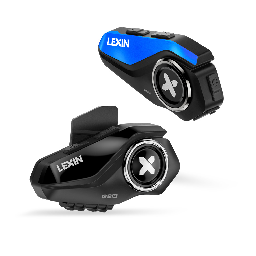 Lexin G2P 2PCS Motorcycle Helm - Full Face Motorcycle Helmet With Bluetooth 评论和价格